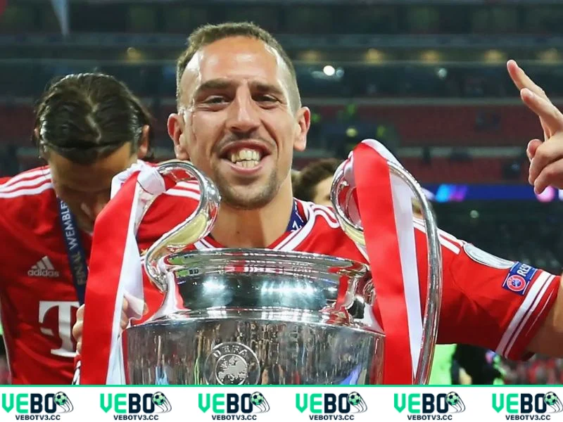 Ribéry là cầu thủ góp công lớn cho danh hiệu cúp C1 của Bayern ở mùa 13/14