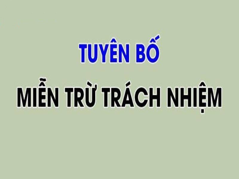 Thông tin miễn trừ trách nhiệm tại VeboTv ban hành