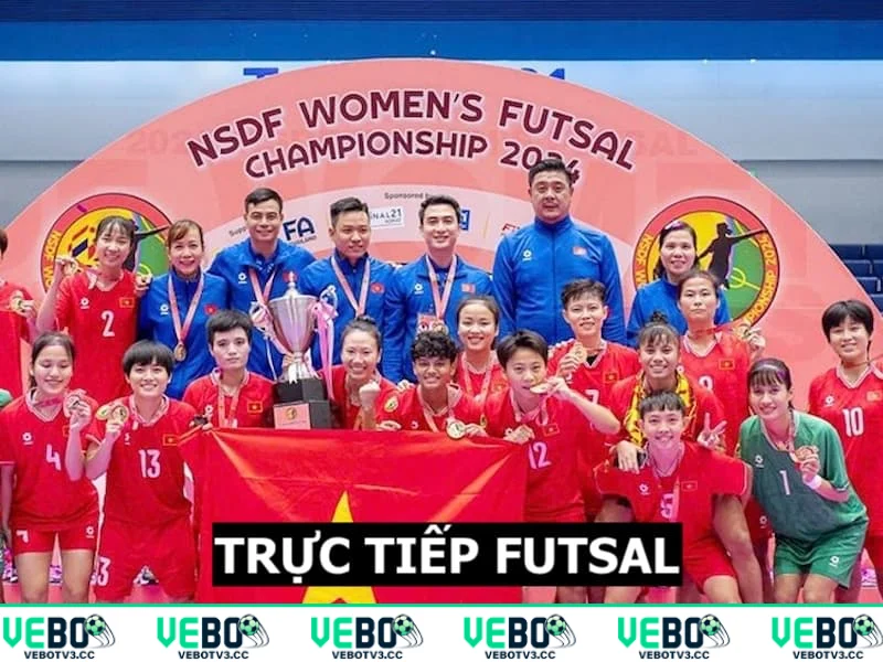 Trực tiếp futsal tại VeboTV miễn phí 24/7