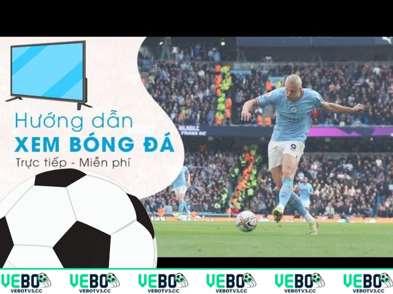 VeboTV cung cấp link xem xem bóng đá trực tuyến chất lượng full HD